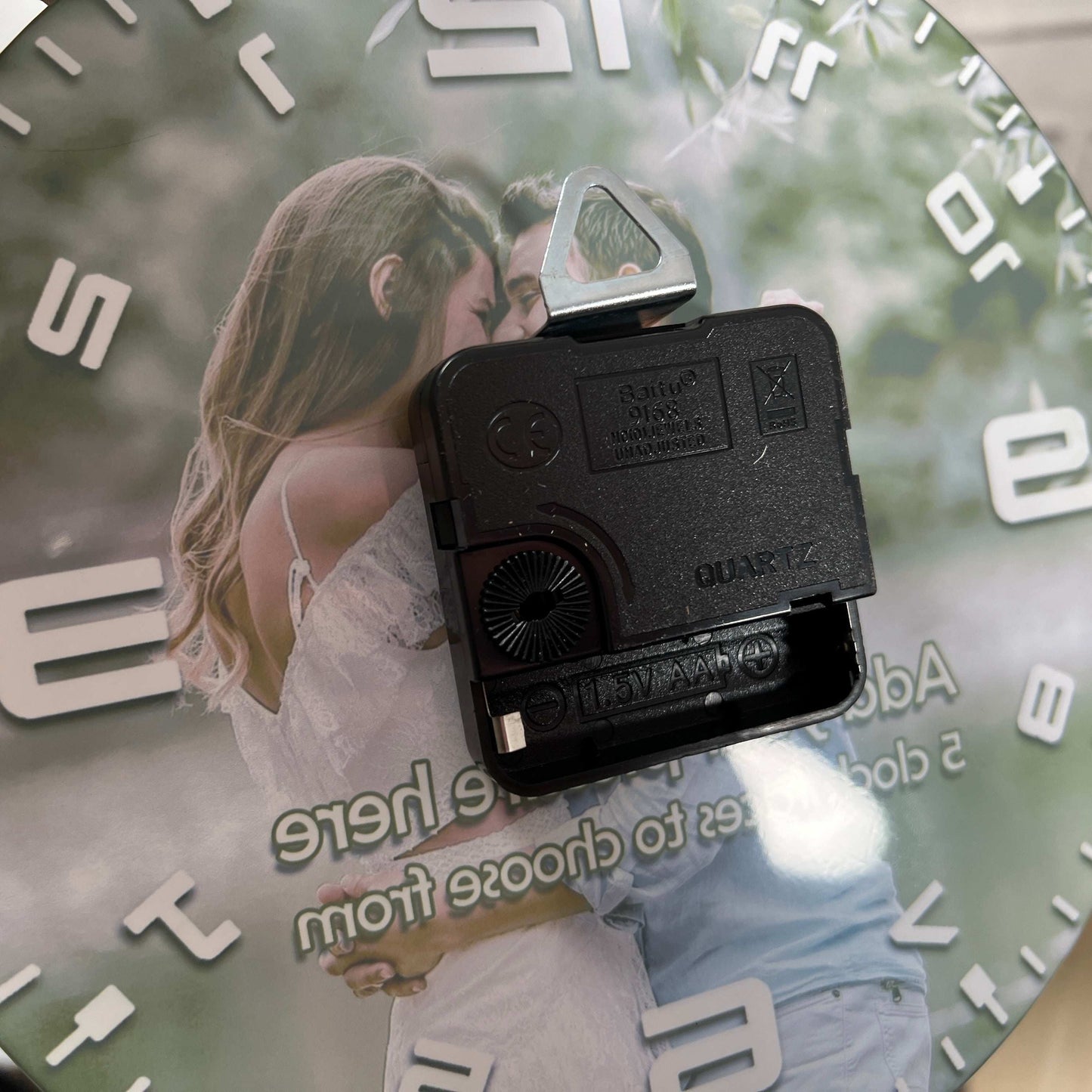 Personalised Glass Clock - shopquality4u