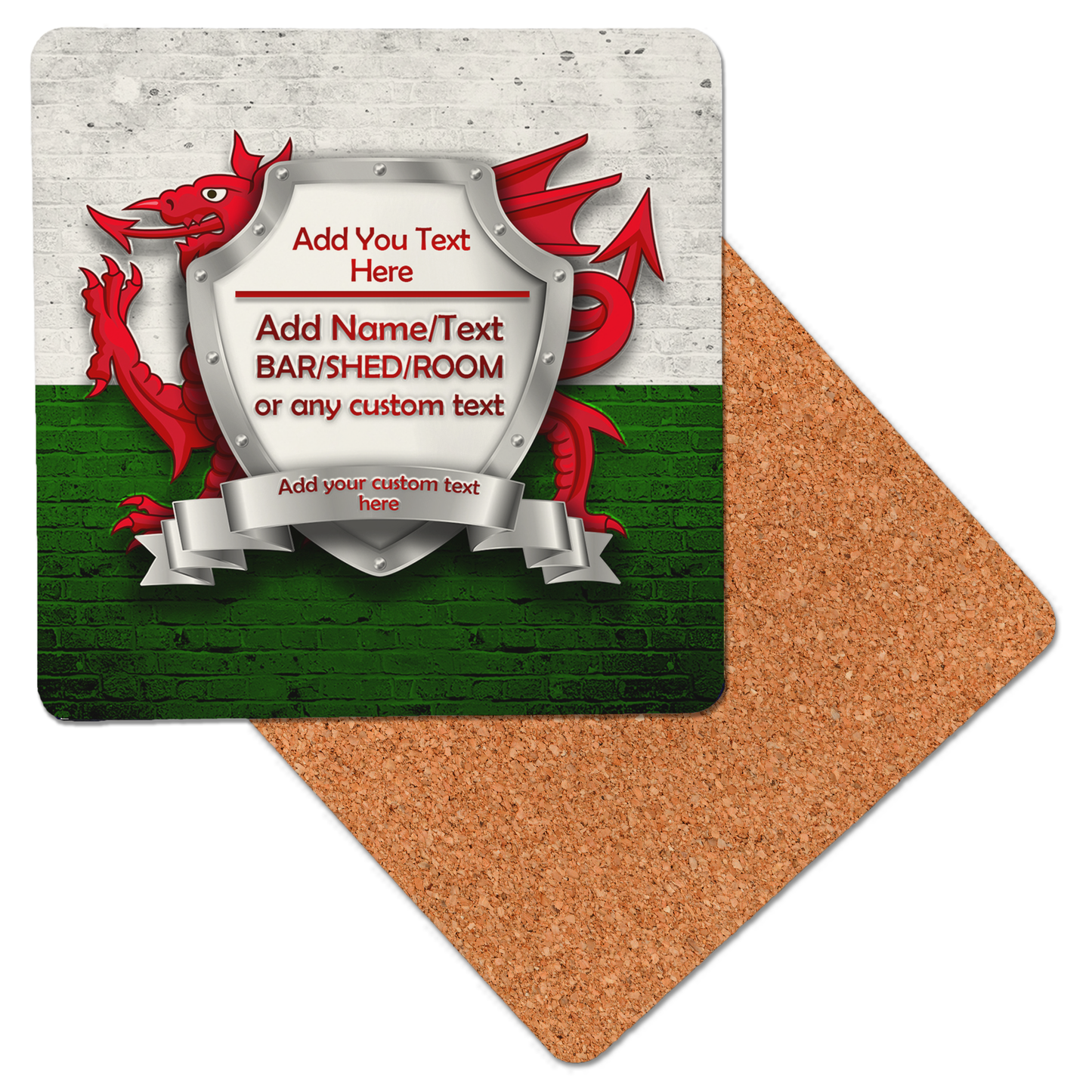 Welsh Flag Bar Set - shopquality4u