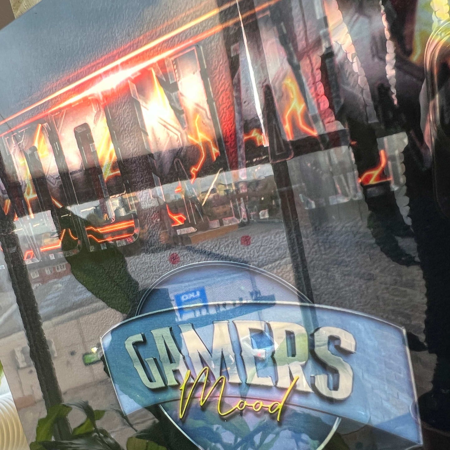 Personalised Metal Mirror Gamer Sign - Gamers Mood - shopquality4u