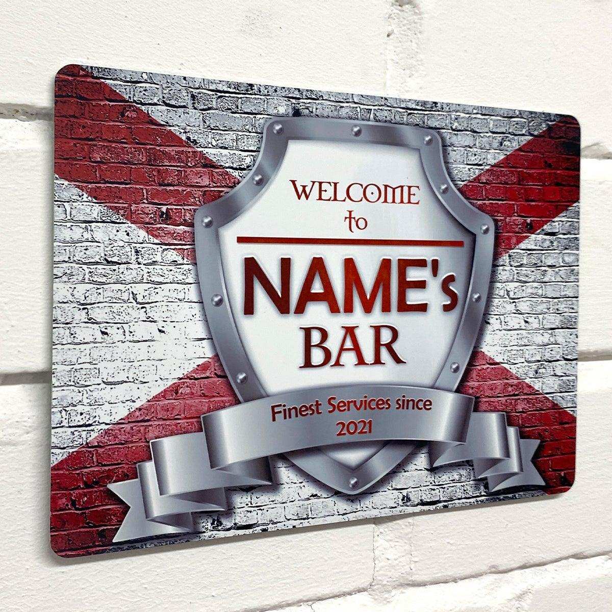 Northern Irish Flag Metal Sign - shopquality4u