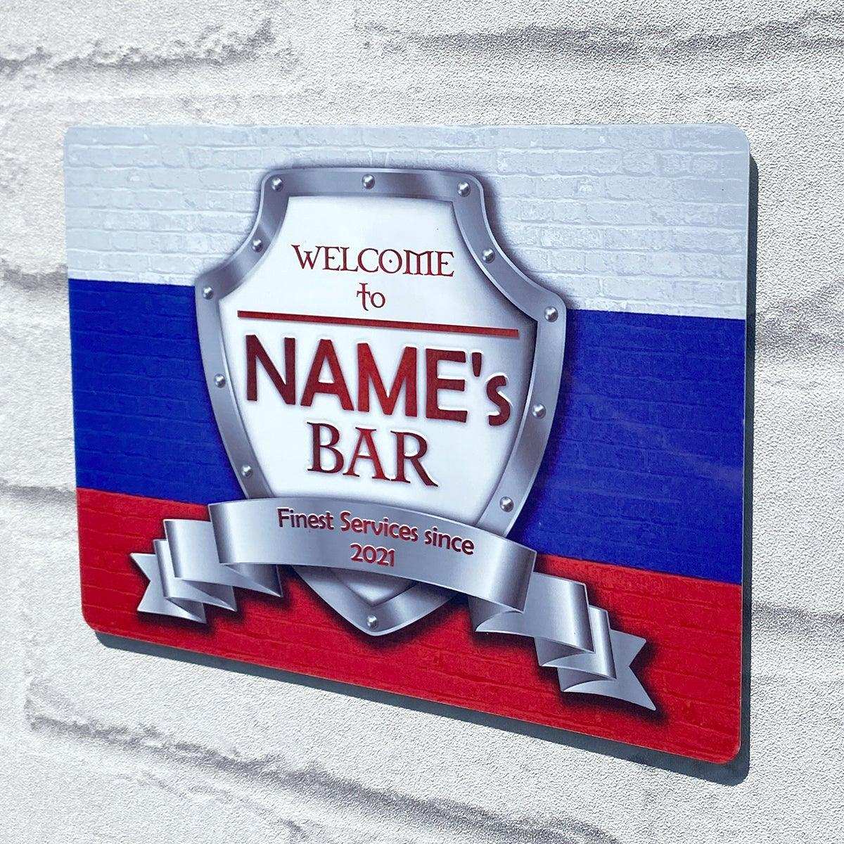 Russian Flag Metal Sign - shopquality4u