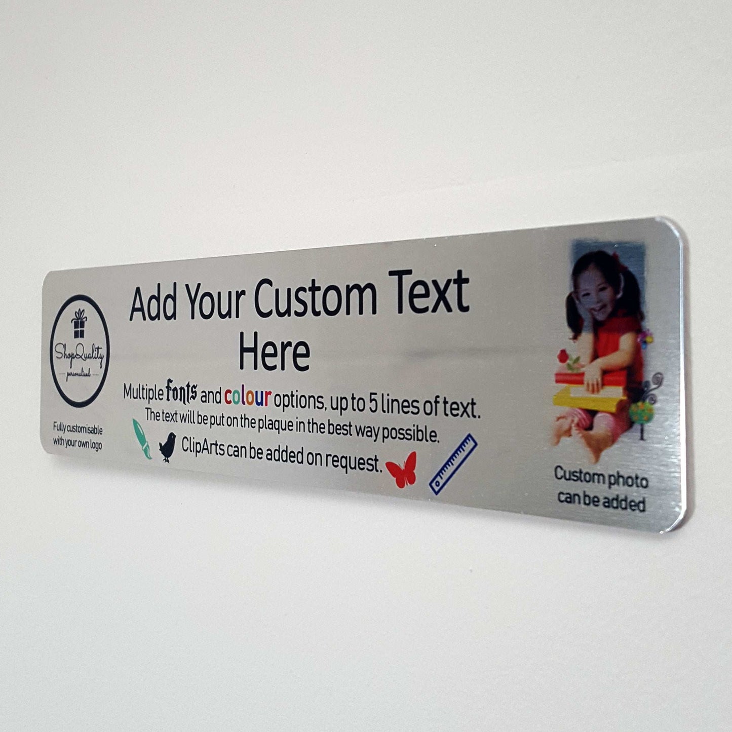 Custom Mirror Metal Plaque - shopquality4u