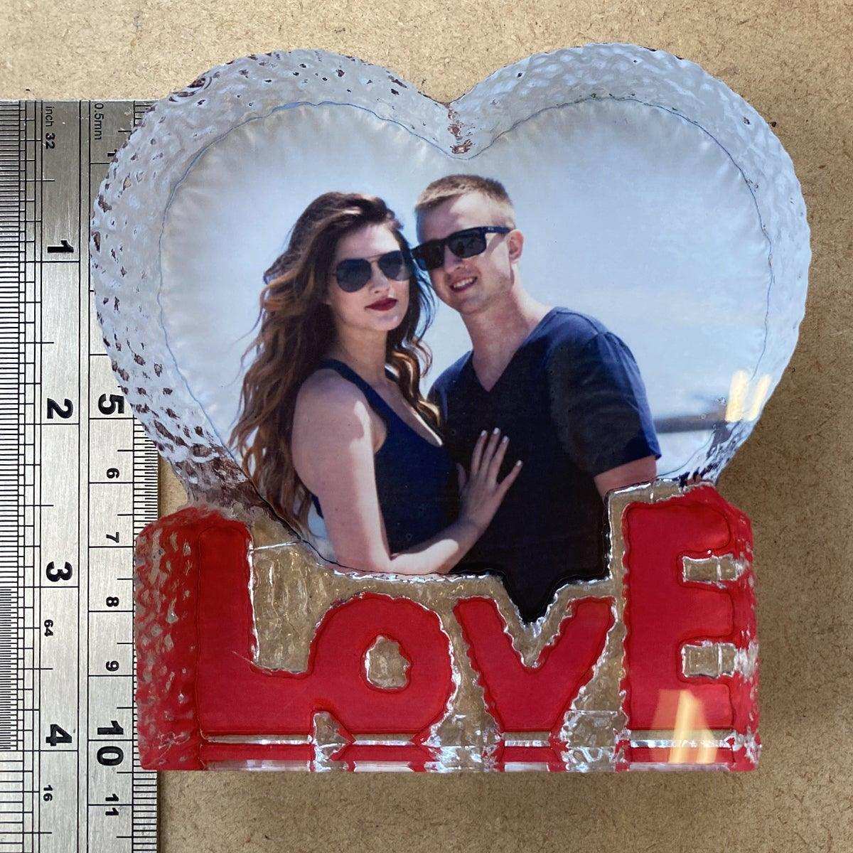 Heart Shaped Love Crystal Block - shopquality4u