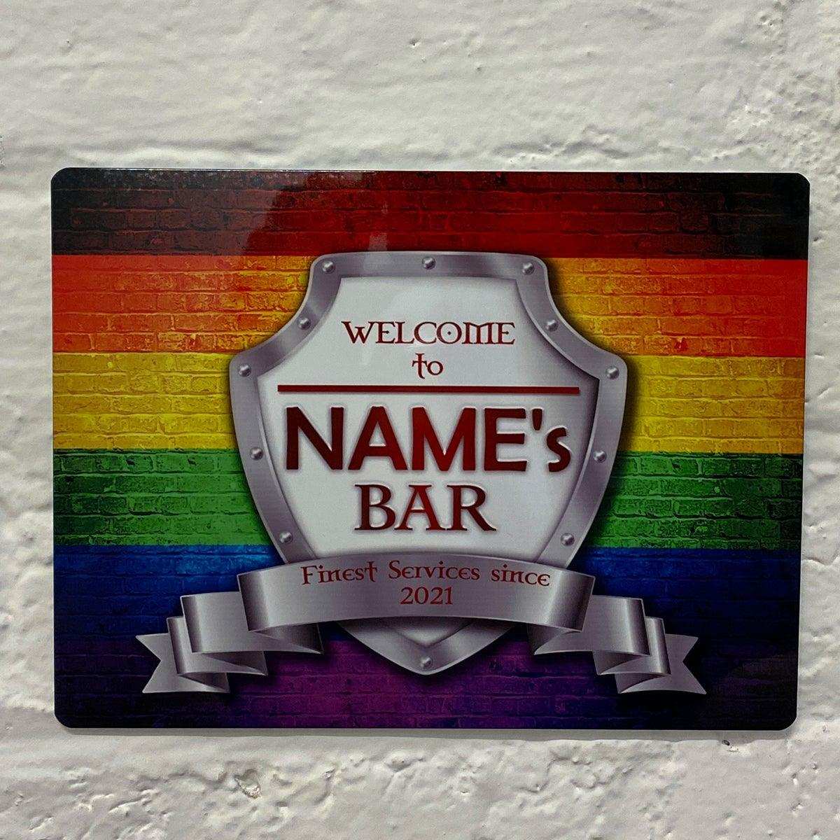 Rainbow Pride Flag Metal Sign - shopquality4u
