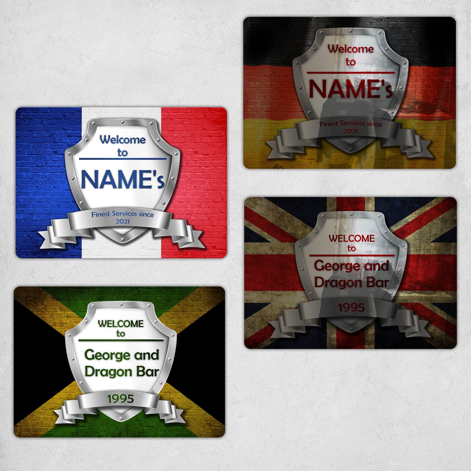 Metal Flag Signs - shopquality4u