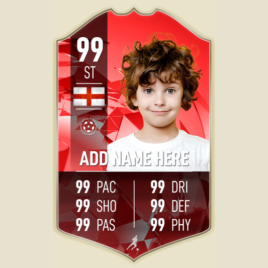 Choose Your Background Football Stats Card - shopquality4u