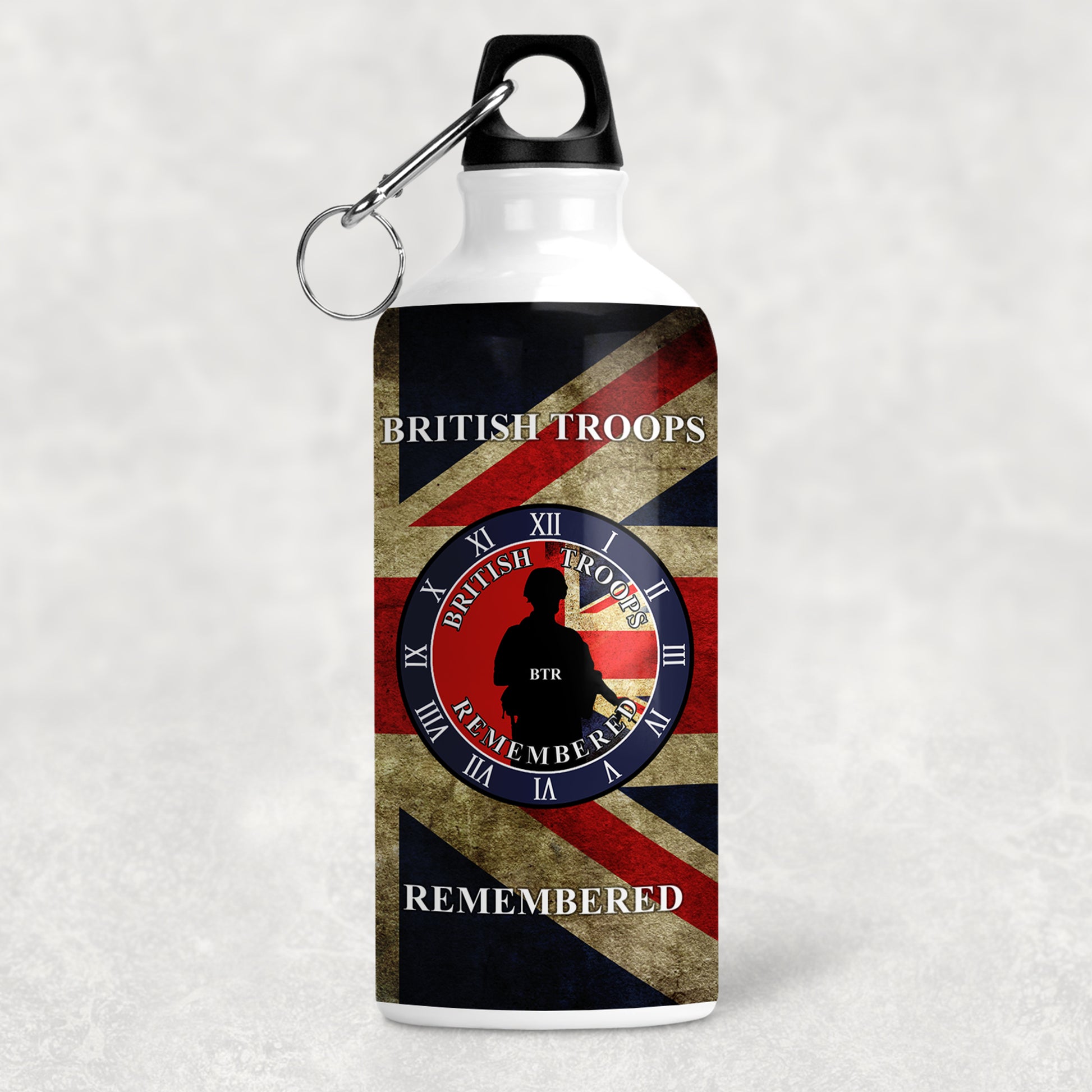 BTR 500ml Water Bottle - Logo - shopquality4u