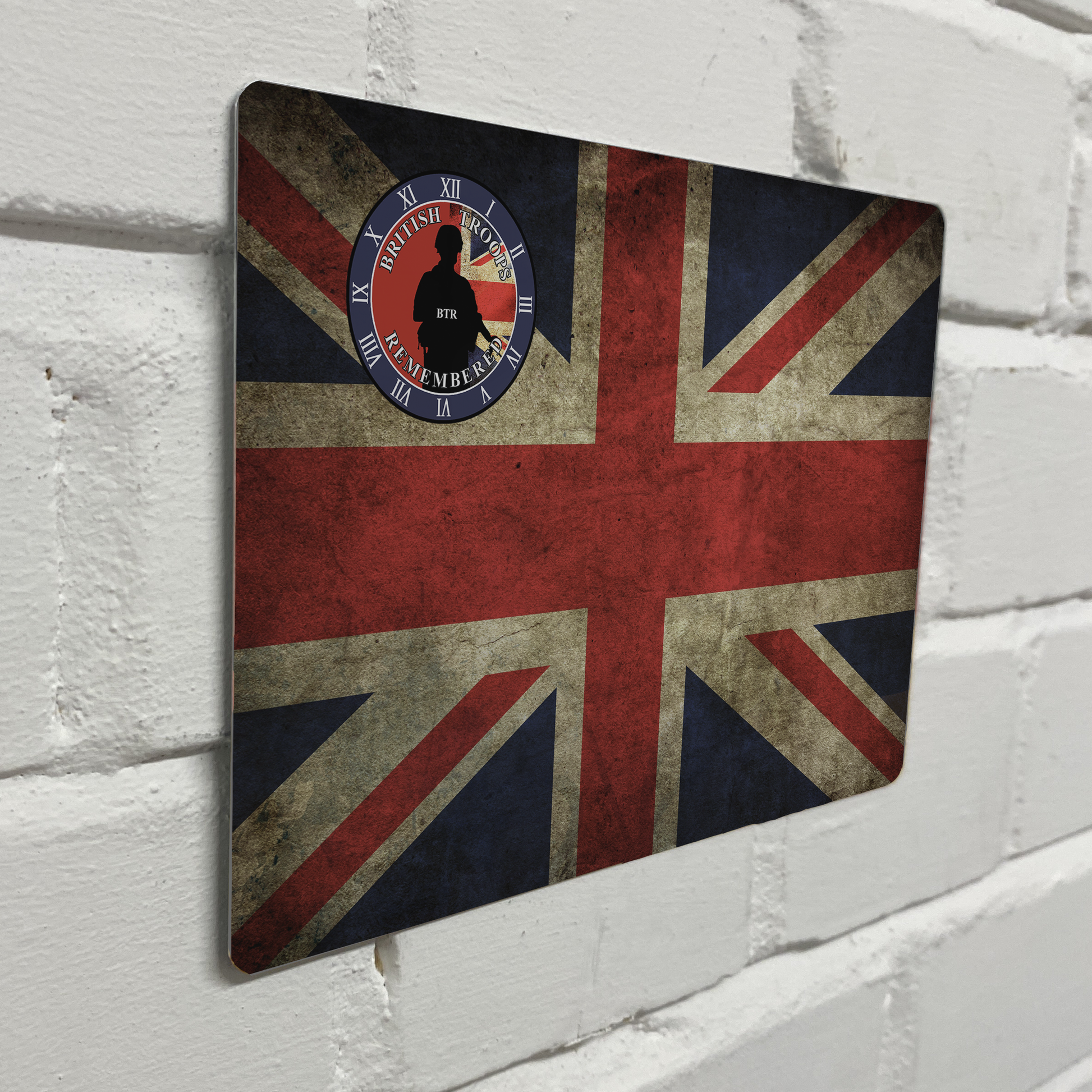 Soldier Template Mirror Metal Sign - shopquality4u