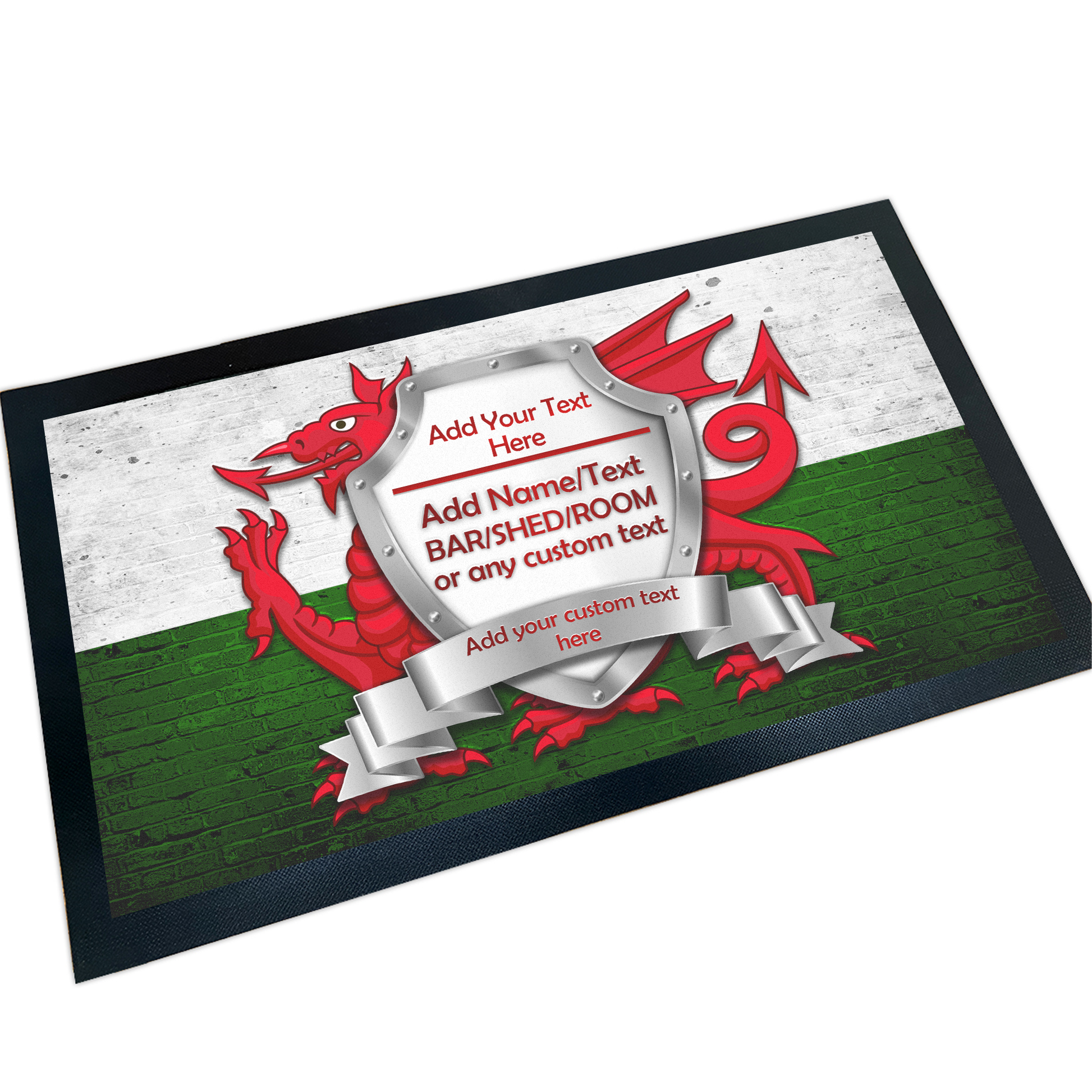 Welsh Flag Bar Set - shopquality4u