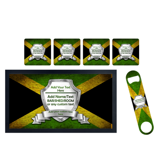Jamaican Flag Bar Set - shopquality4u