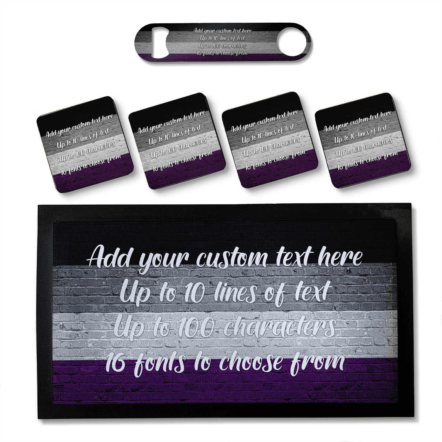 Asexual Pride Flag Bar Sets - shopquality4u