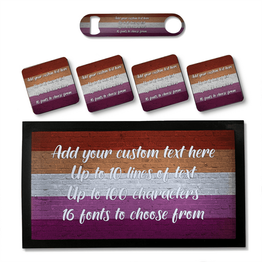 Lesbian Pride Flag Bar Sets - shopquality4u