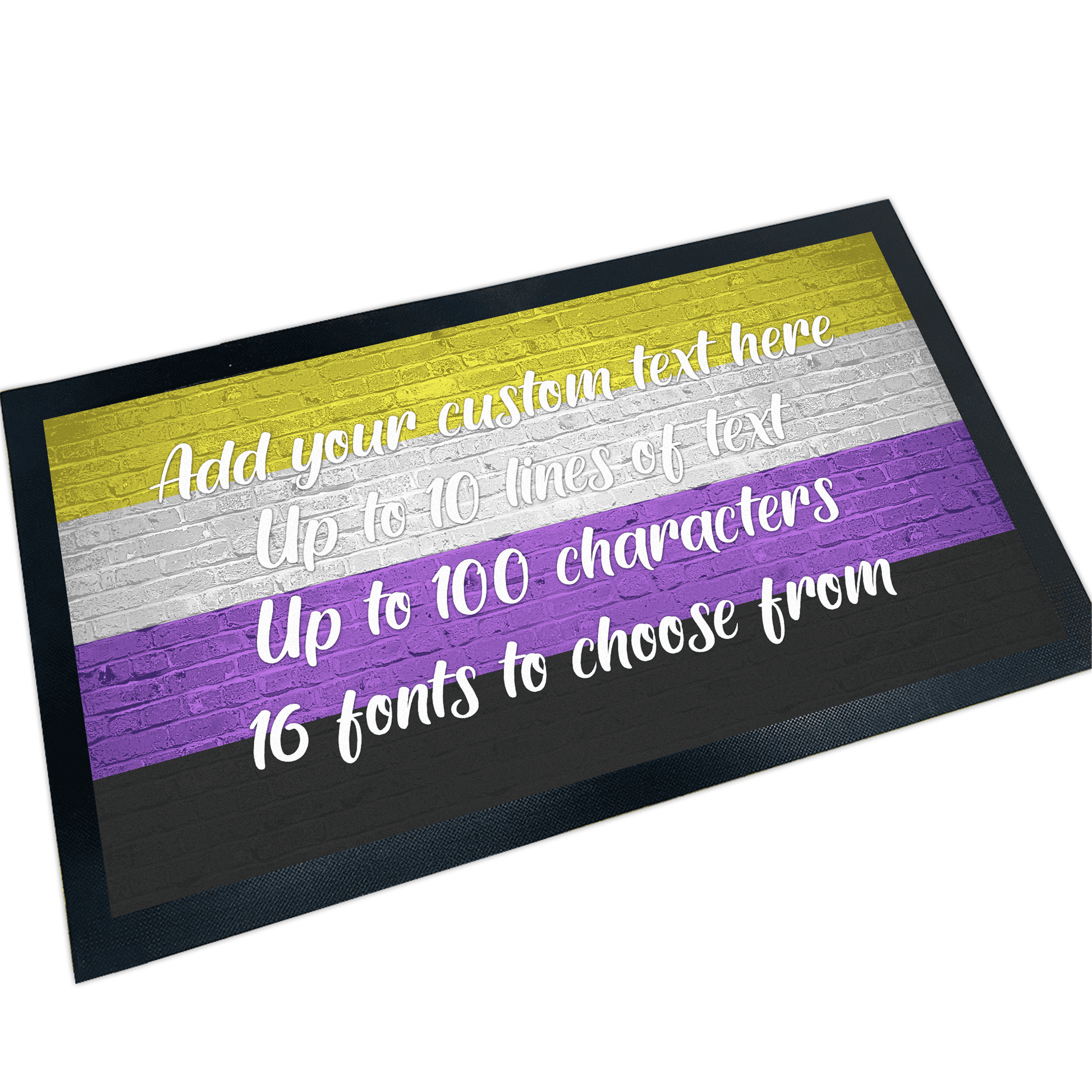 Non-Binary Pride Flag Bar Sets - shopquality4u