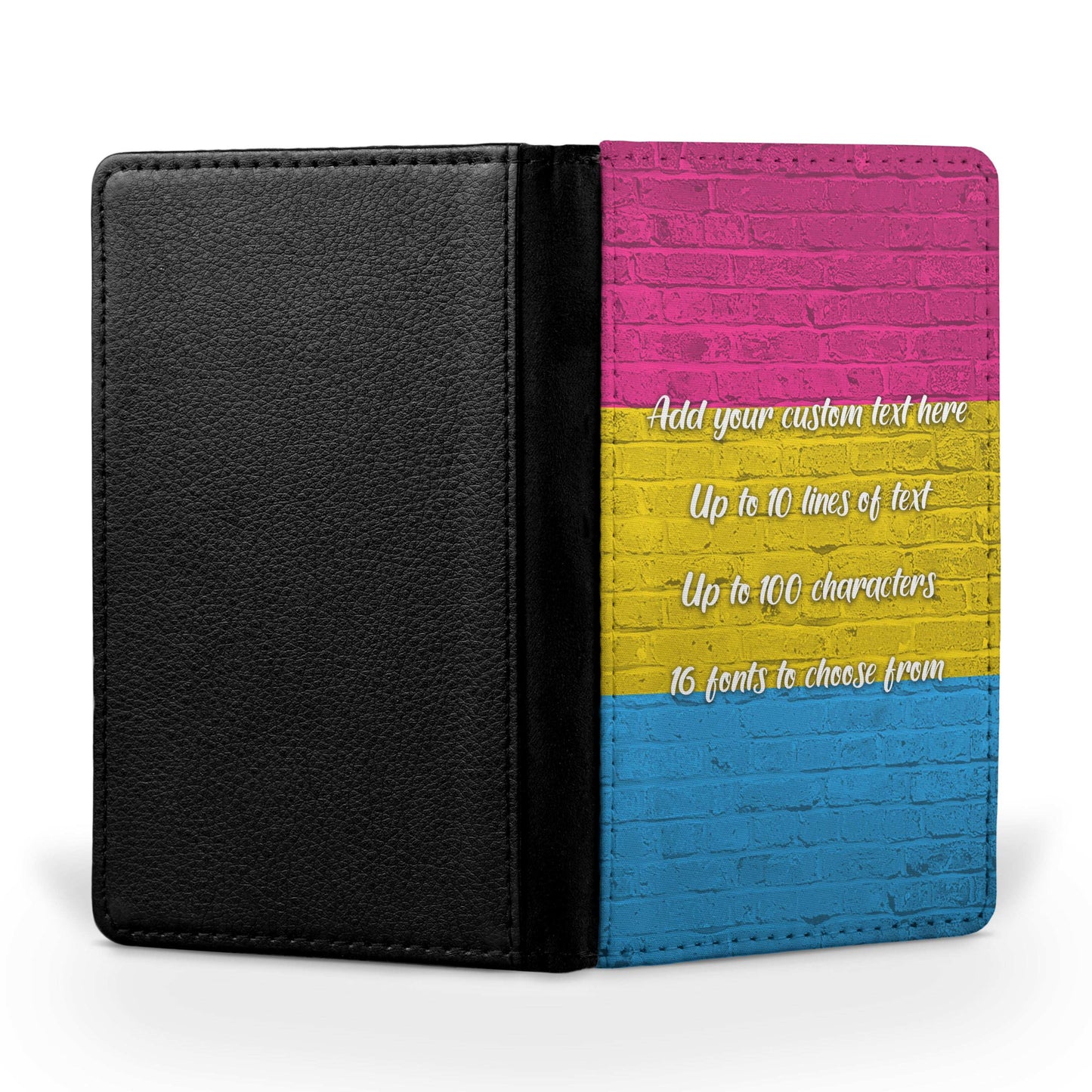 Pansexual Pride Flag Passport Holder - shopquality4u