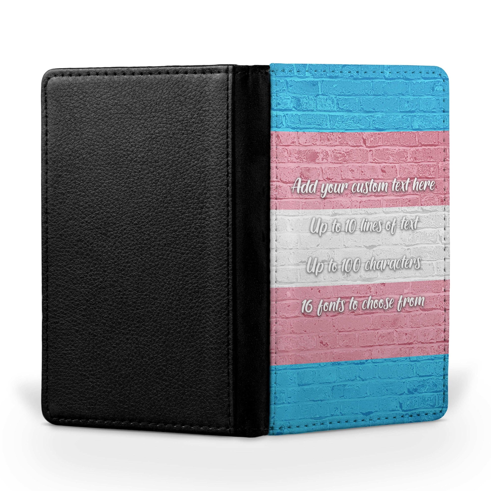 Trans Pride Flag Passport Holder - shopquality4u