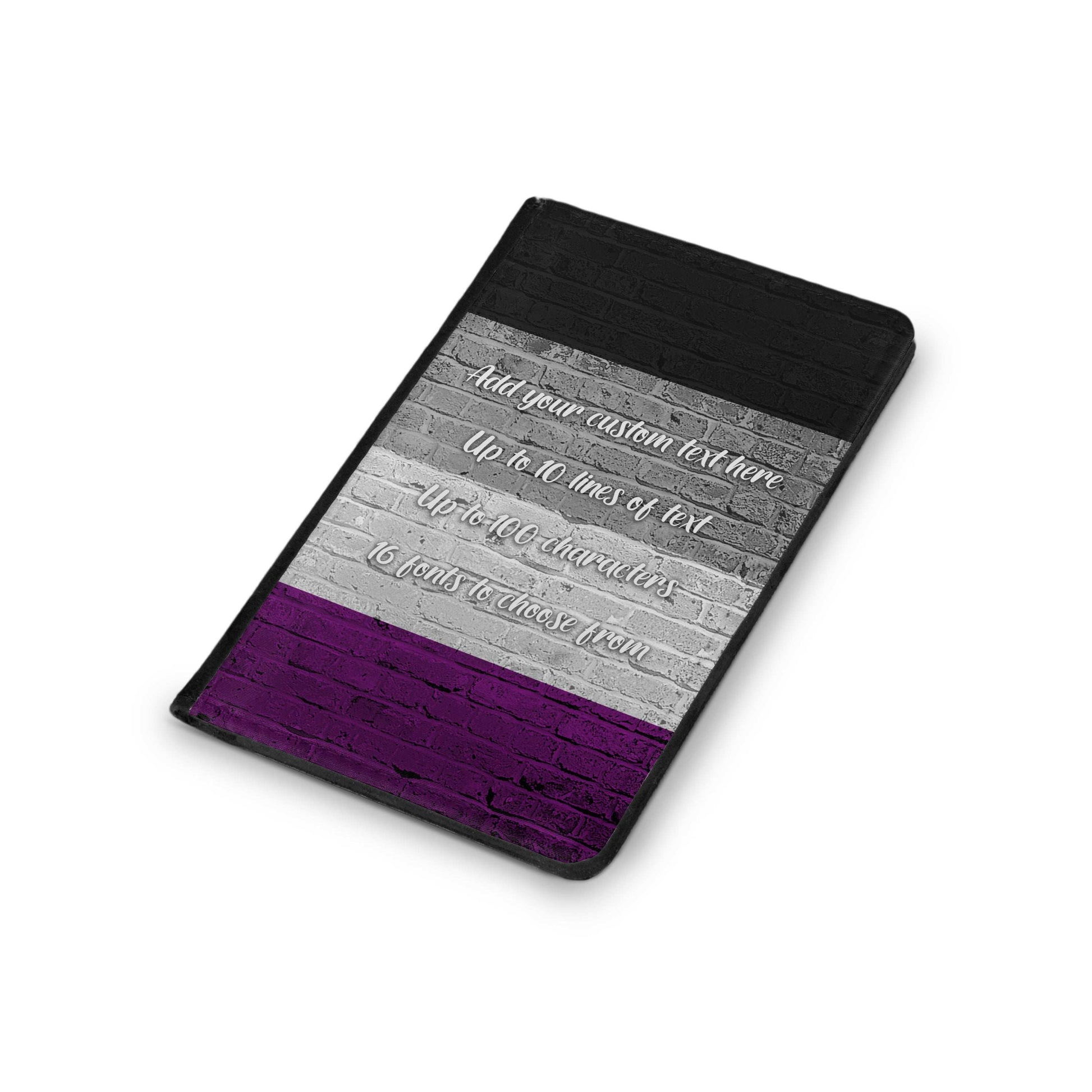 Asexual Pride Flag Passport Holder - shopquality4u