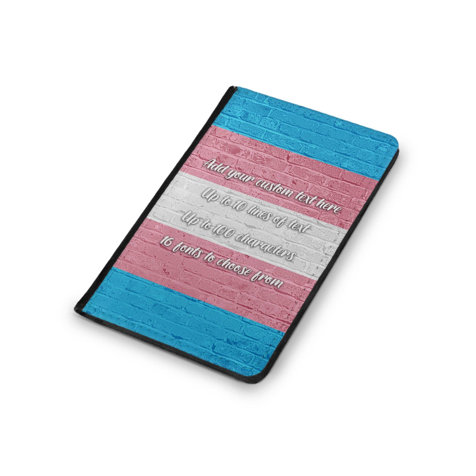 Trans Pride Flag Passport Holder - shopquality4u