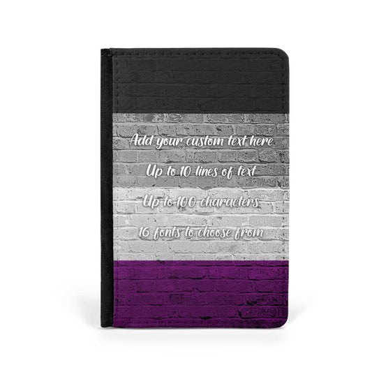 Asexual Pride Flag Passport Holder - shopquality4u