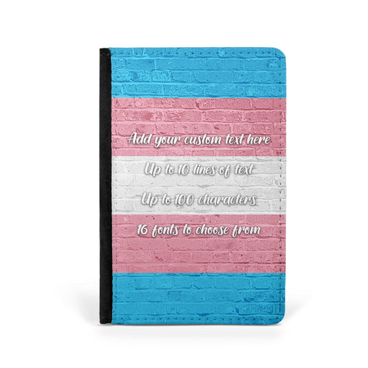 Trans Pride Flag Passport Holder - shopquality4u