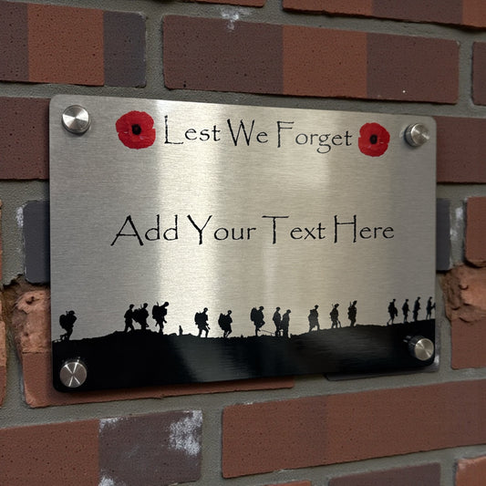 Personalised Wall Mounted Sign