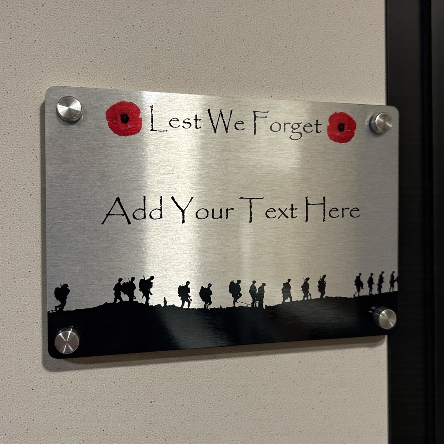 Personalised Wall Mounted Sign