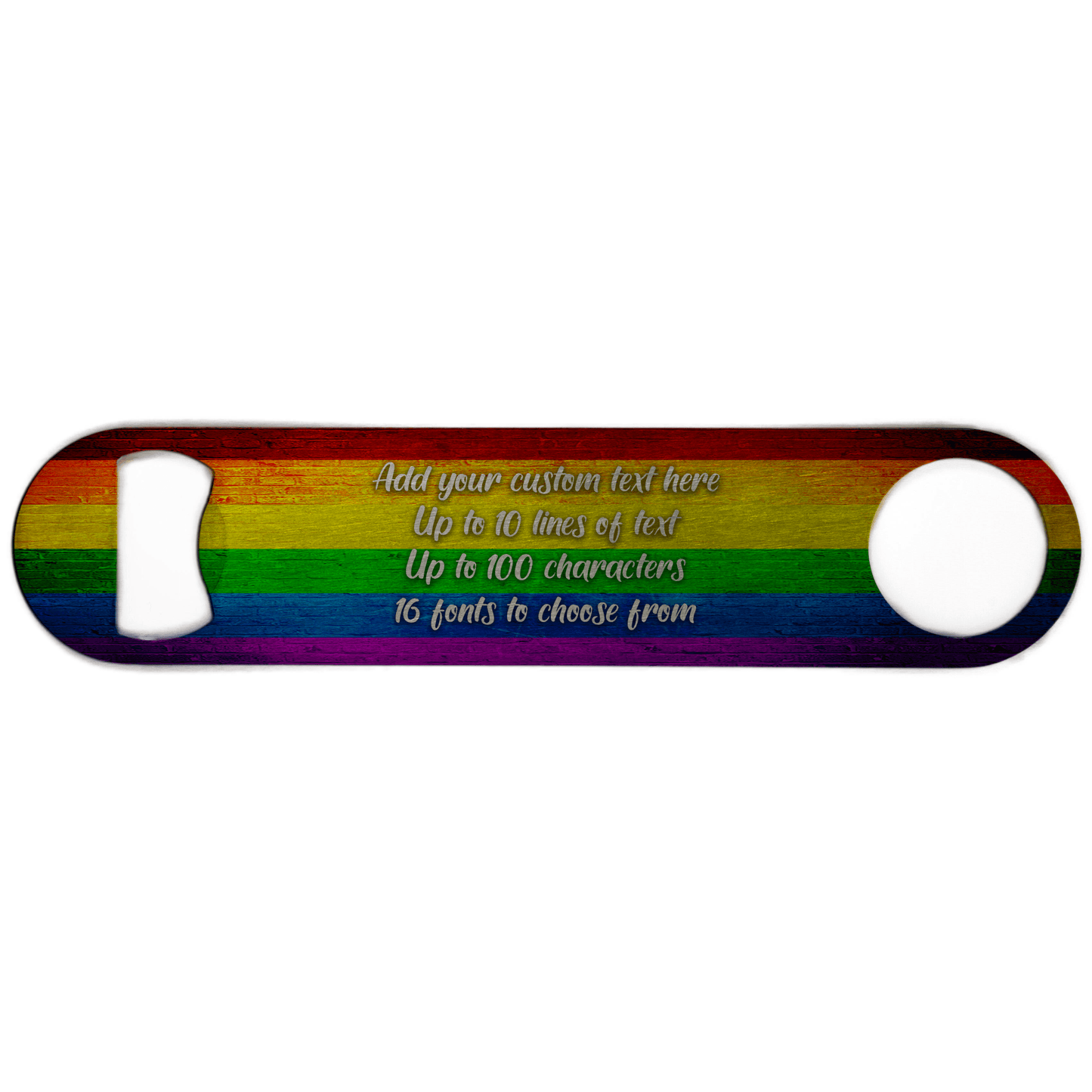 Gay Pride Flag Bottle Opener - shopquality4u