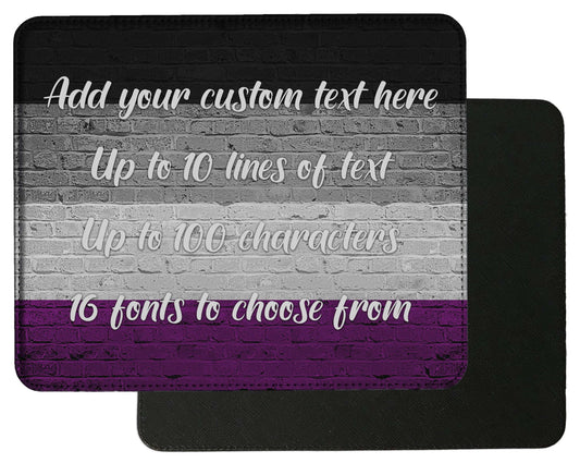 Asexual Pride Flag Mouse Pad - shopquality4u