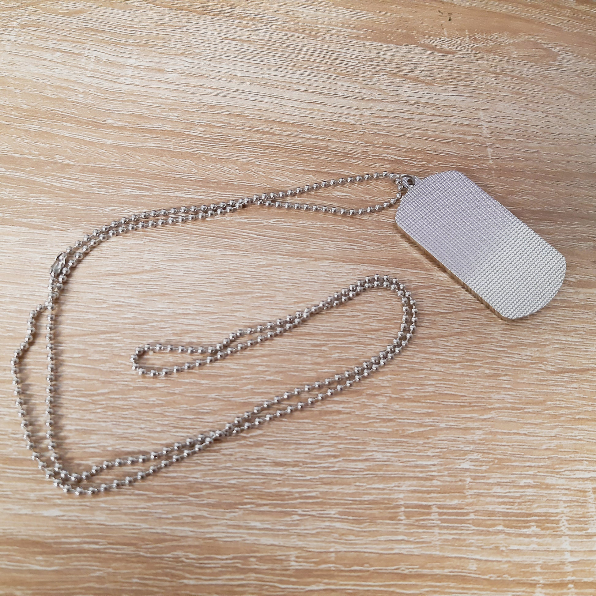 Black Red Background Football ID Tag Necklace - shopquality4u