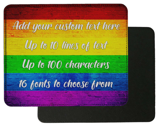 Gay Pride Flag Mouse Pad - shopquality4u