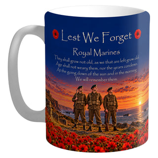 Royal Marines D12 ceramic mug