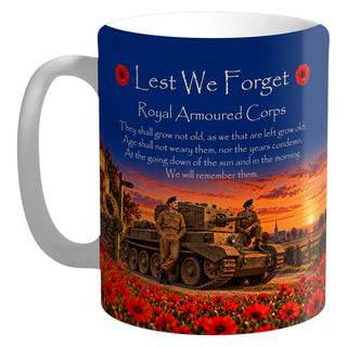 Royal Armoured Corps D19 ceramic mug