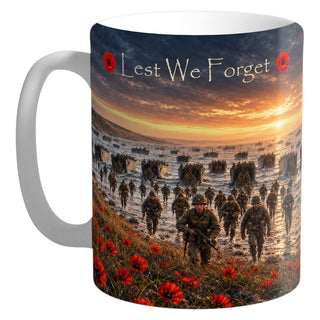 D-Day Landing D6 ceramic mug