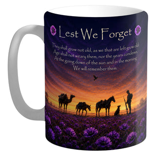 Animals of War D7 ceramic mug