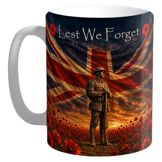 British Soldier D8 ceramic mug