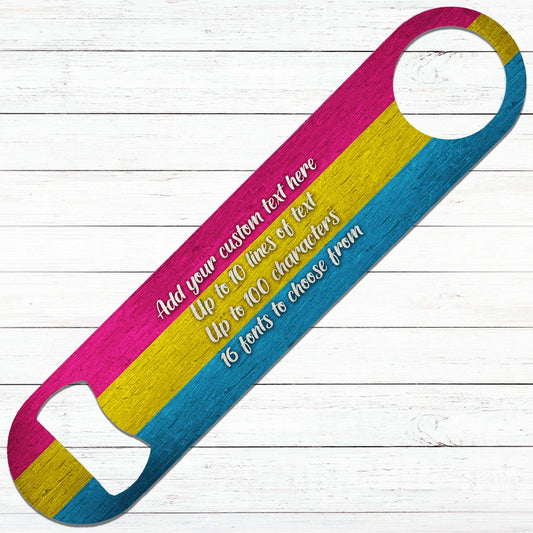 Pansexual Pride Flag Bottle Opener - shopquality4u