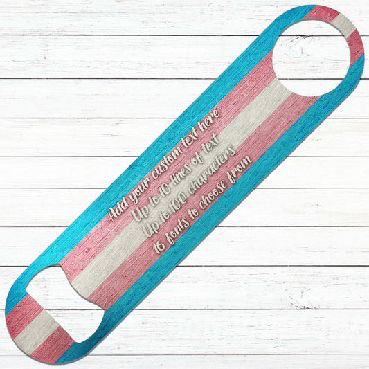 Trans Pride Flag Bottle Opener - shopquality4u