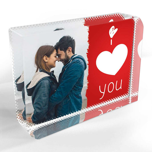 I Love You Big Heart Crystal Block - shopquality4u