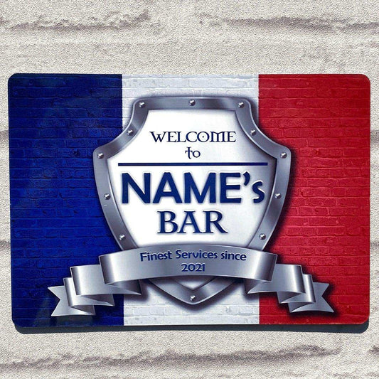 French Flag Metal Sign - shopquality4u