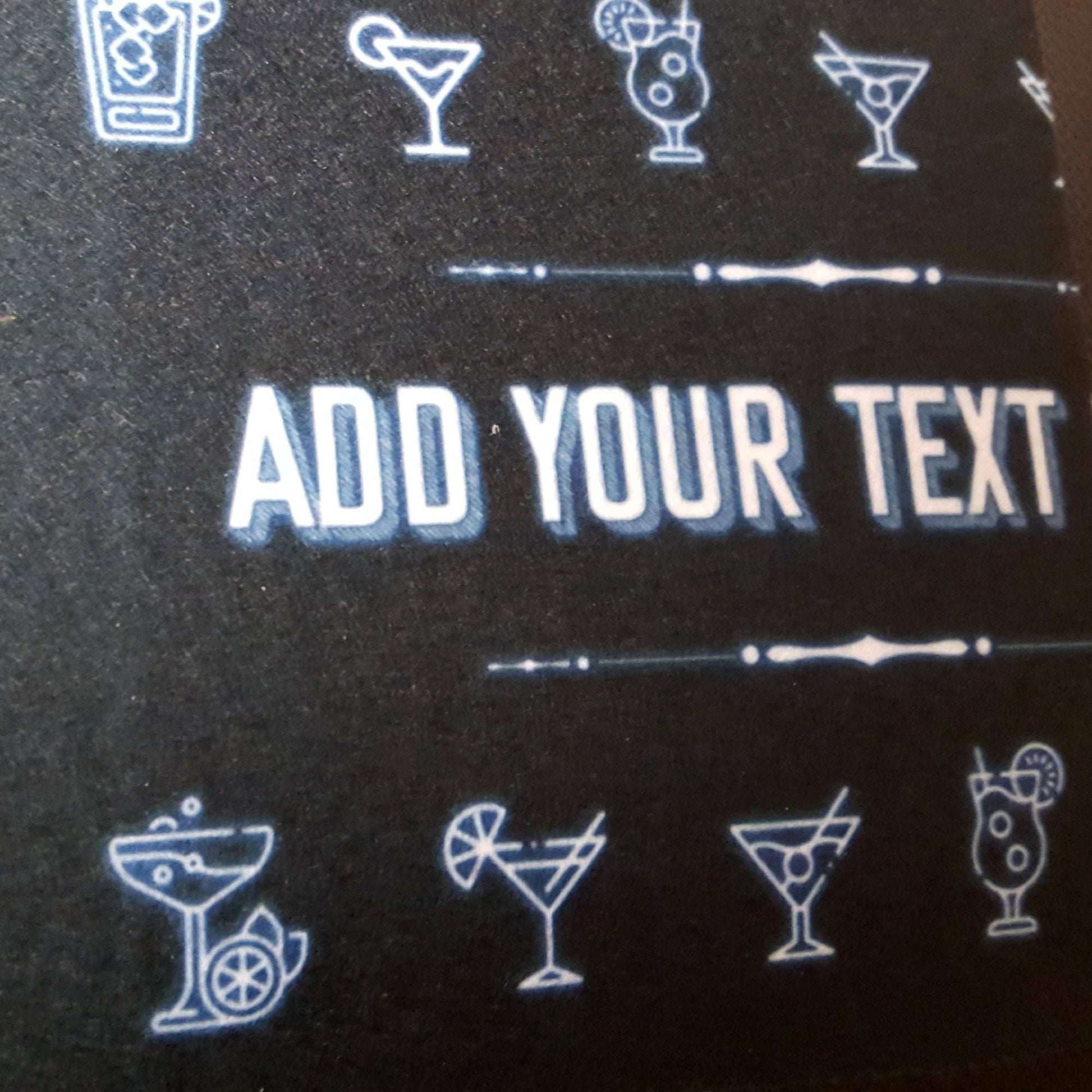 Cocktail Glasses Bar Runner - shopquality4u