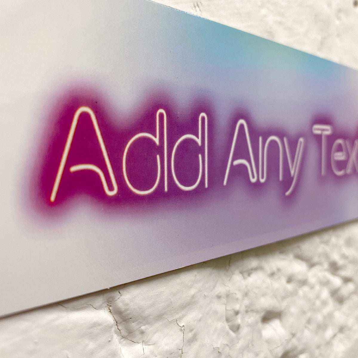 Neon Effect on White - shopquality4u