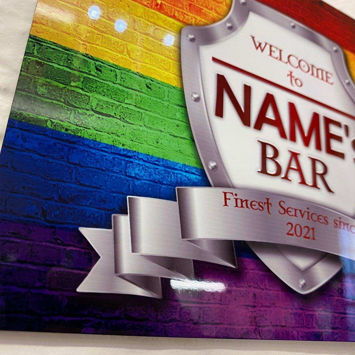 Rainbow Pride Flag Metal Sign - shopquality4u
