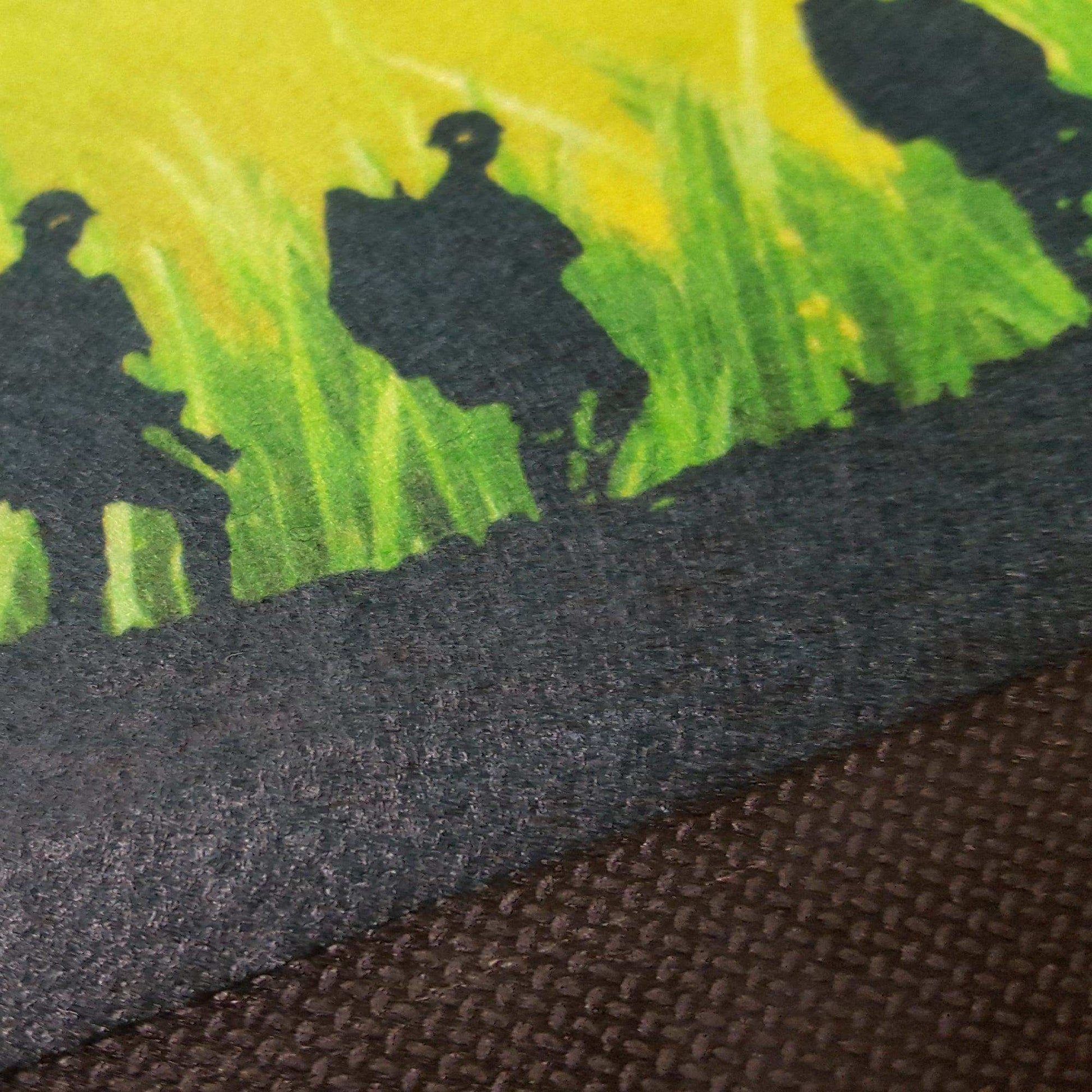 Lest We Forget Green Background Bar Runner - shopquality4u