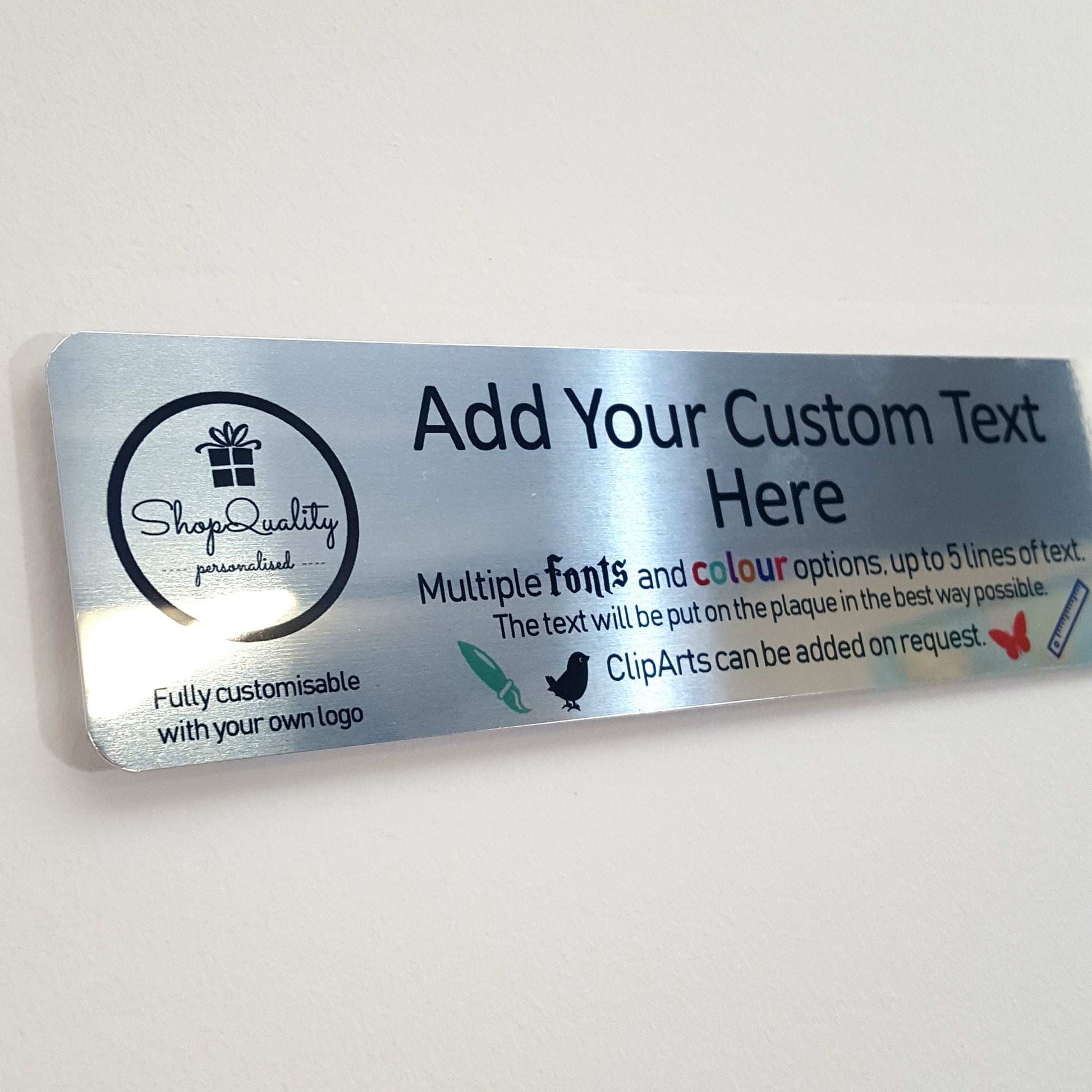 Custom Mirror Metal Plaque - shopquality4u