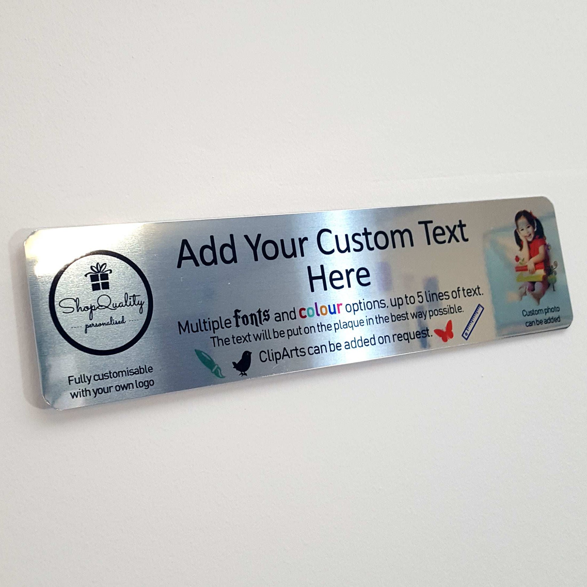 Custom Mirror Metal Plaque - shopquality4u