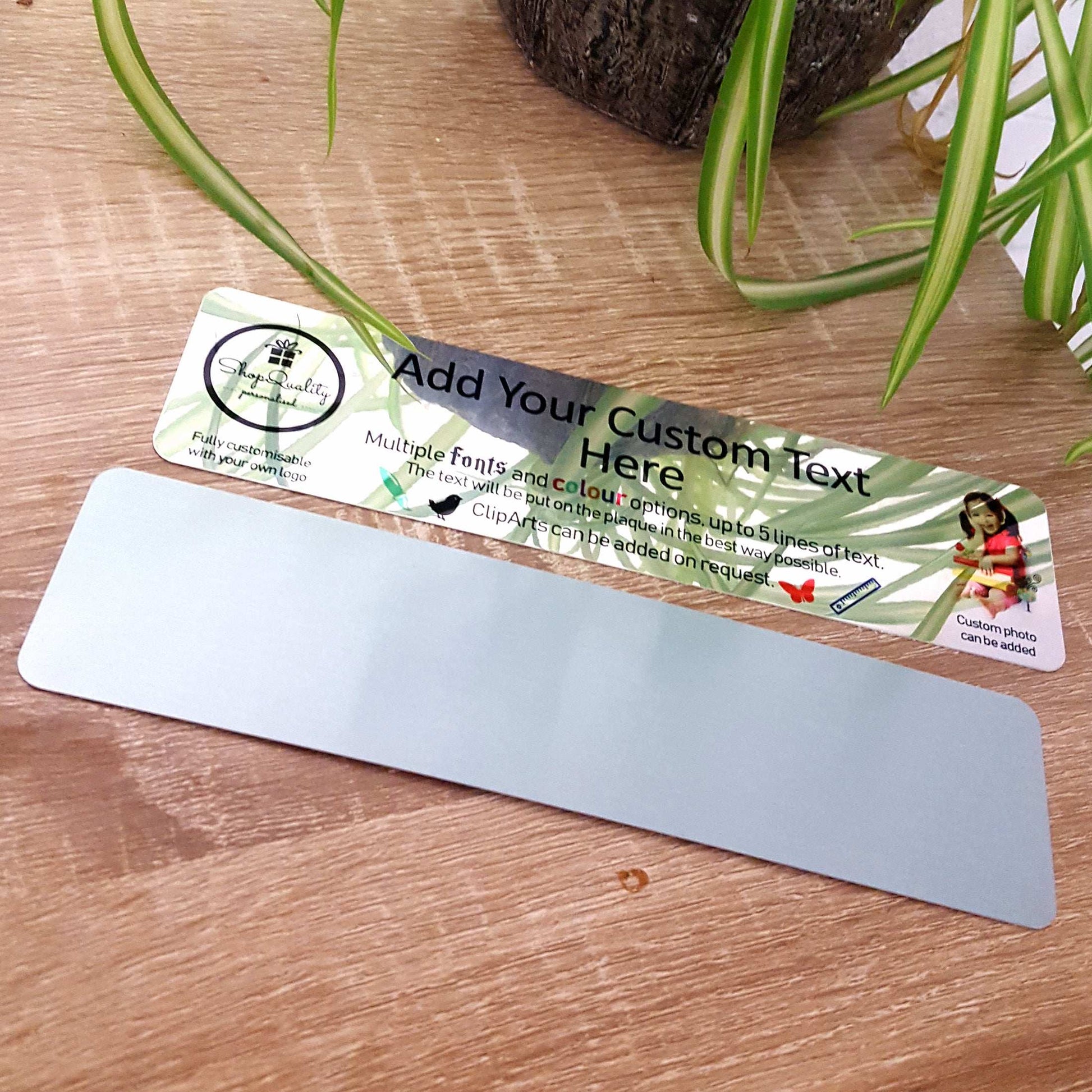 Custom Mirror Metal Plaque - shopquality4u