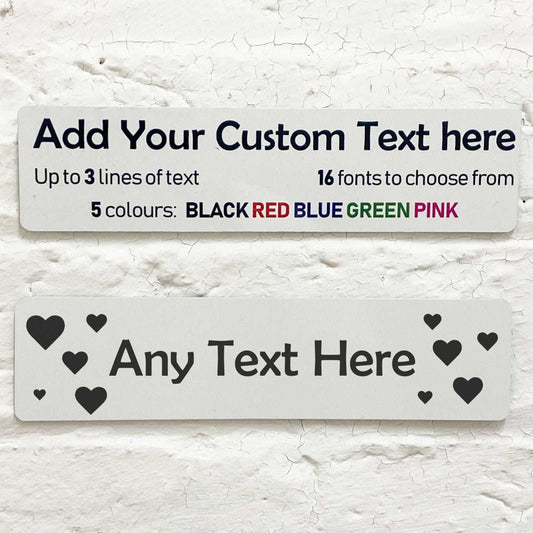 Personalised Plaque with ClipArt's - shopquality4u