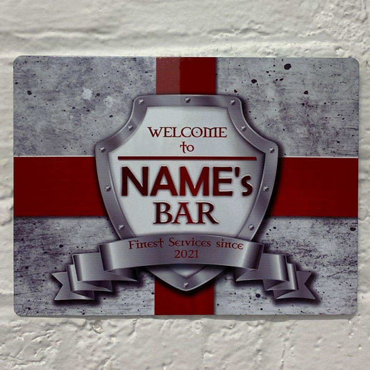 English Flag Metal Sign - shopquality4u