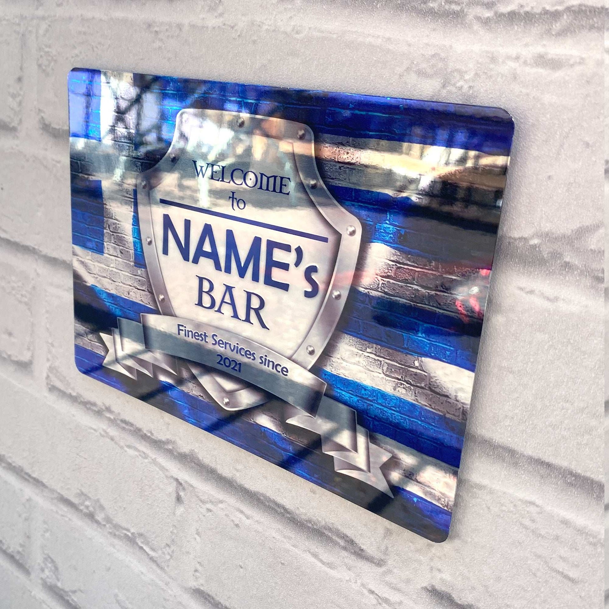Greek Flag Metal Sign - shopquality4u