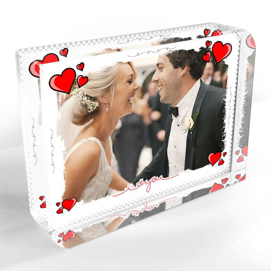 I Love You Crystal Block - shopquality4u