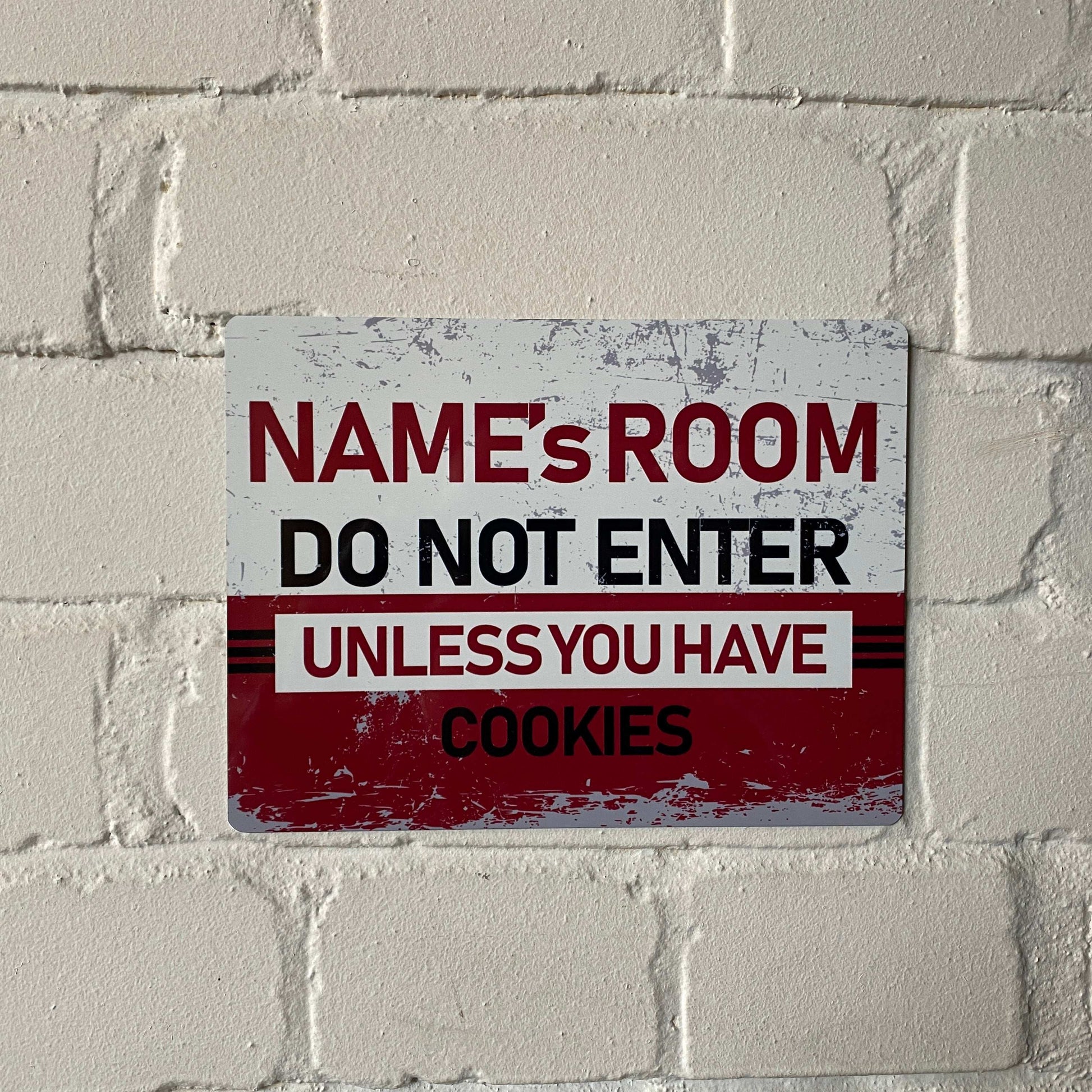 Gamer Bedroom Gaming Metal Sign - shopquality4u